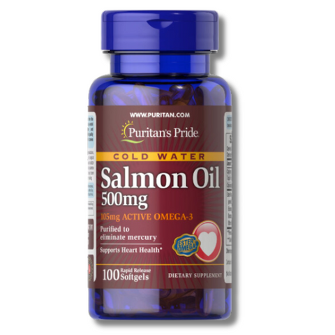 Salmon Oil Omega-3 500mg